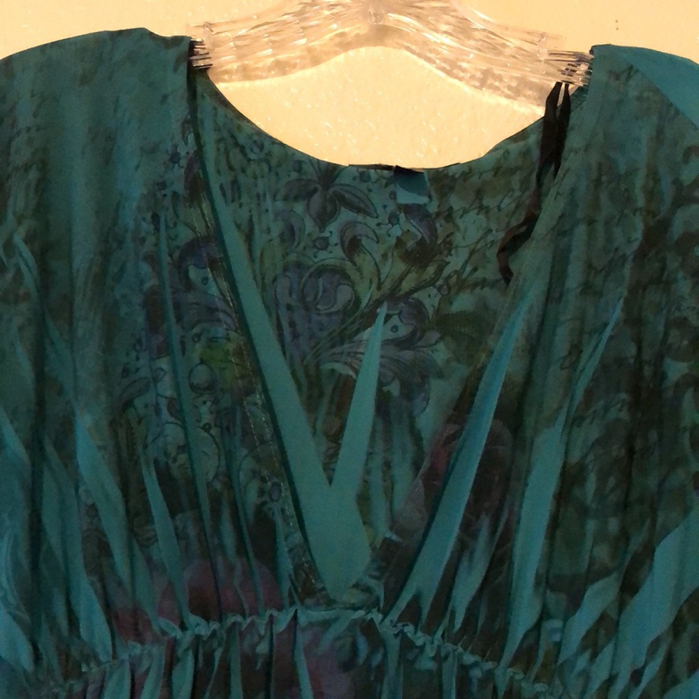 Size Small City Triangles Multi Colored Dress Mad… - image 2